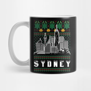 Sydney Australia Ugly Christmas Mug